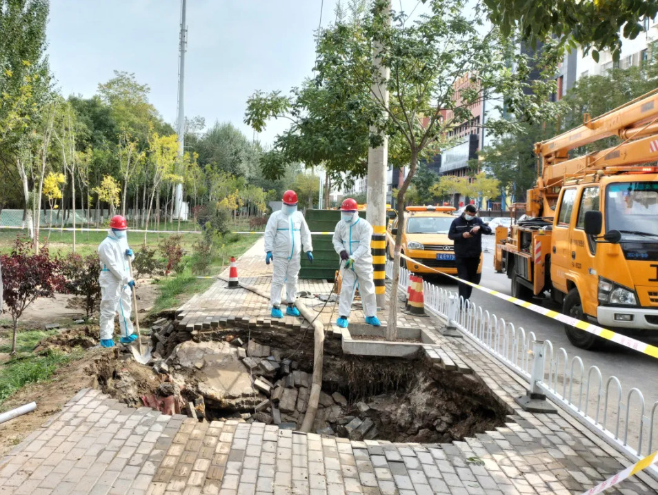 抗疫情保供水 银川中铁水务人在行动